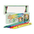 4 Pack Washable Crayons - Blank